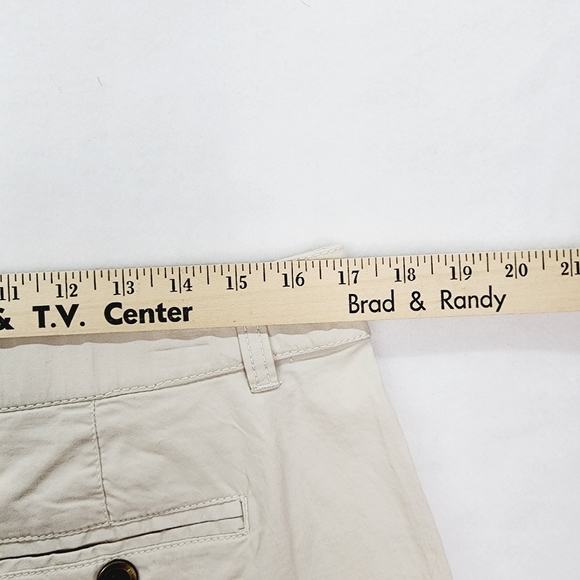 Kim Rogers Shorts Women's Size 14 Blue Bermuda Chino Golf Comfort Waist NWT - Picture 9 of 12